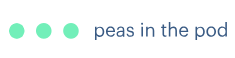 logo for Peas In the Pod