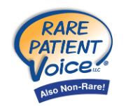 logo for Rare Patient Voice LLC